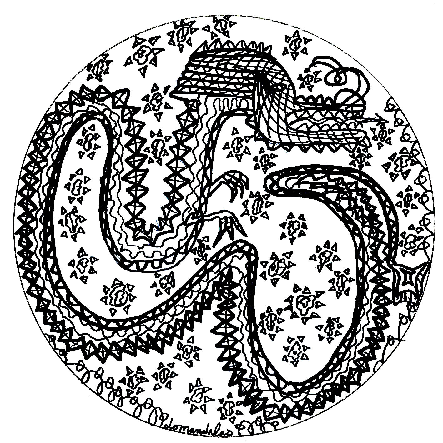 Un magnifico Mandala del drago da colorare, di grande qualità e originalità. Sta a voi scegliere i colori più adatti. Un magnifico Mandala del drago da colorare, di grande qualità e originalità. Sta a voi scegliere i colori più adatti.