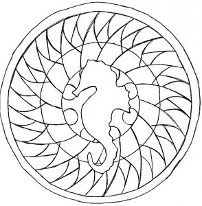 Mandala ippocampe