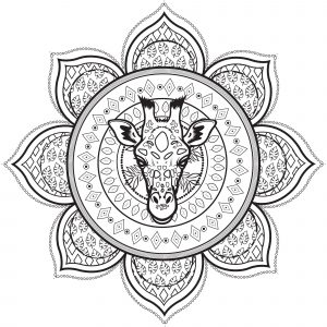 Mandala Giraffa