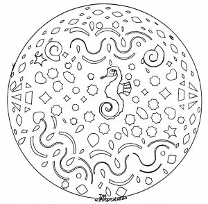 Mandala ippocampe