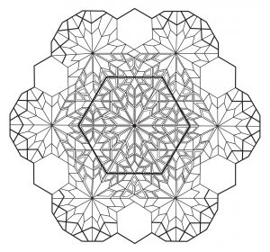 Mandala esagonale