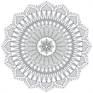 Mandala Complexe Anti-Stress - 7