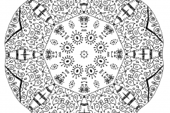 Mandala a colorier adulte difficile (16)