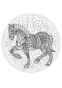 Cavallo Mandala 3 (complicato)