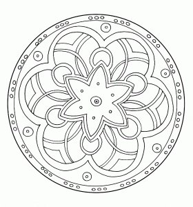 Mandala spirografico