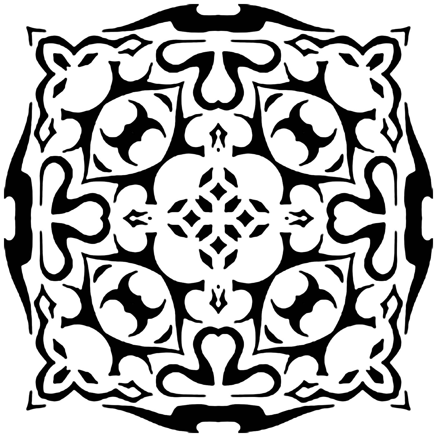 Tatuaggio tribale Mandala