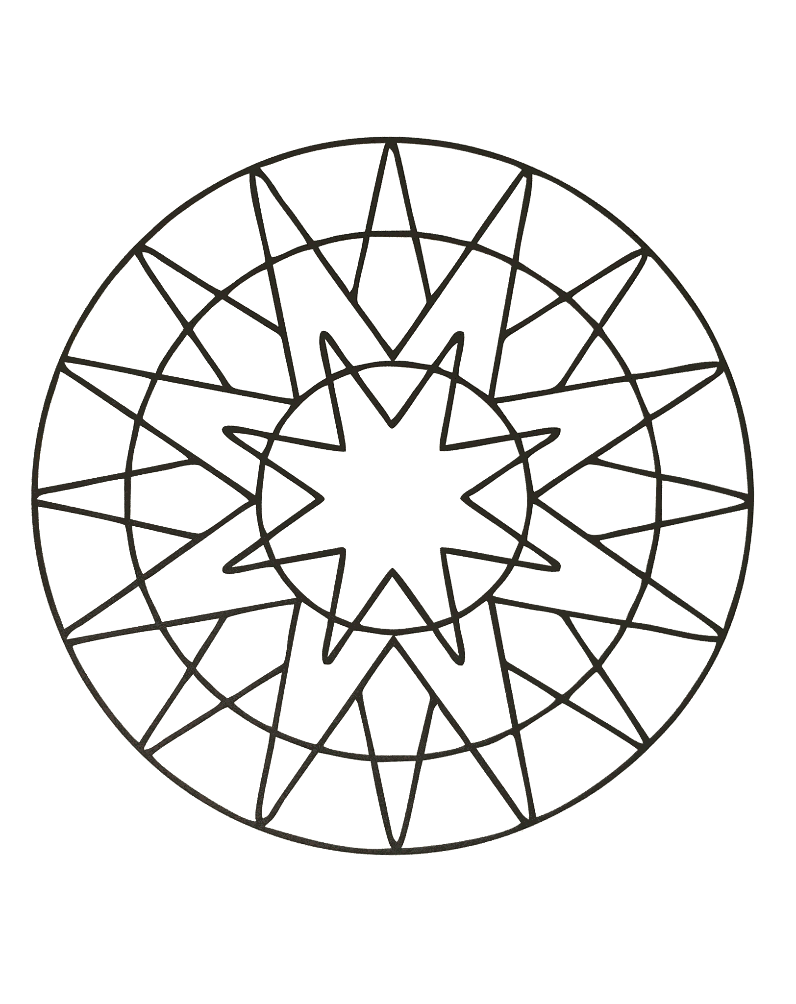 Mandalas-a-imprimer-gratuit (16) (Mandala di livello di difficoltà : Normale)