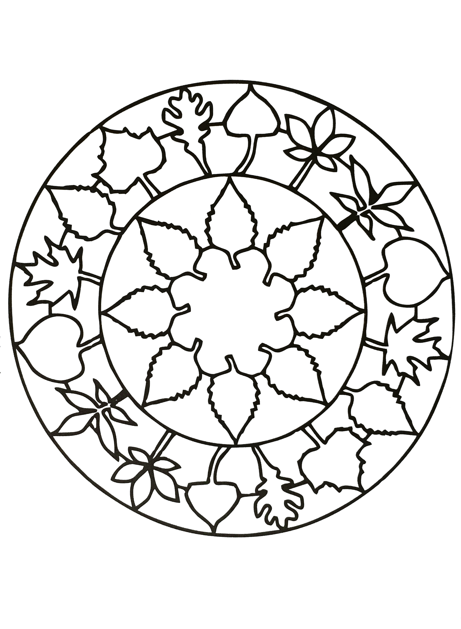 Mandalas-a-imprimer-gratuit (44) (Mandala di livello di difficoltà : Normale)