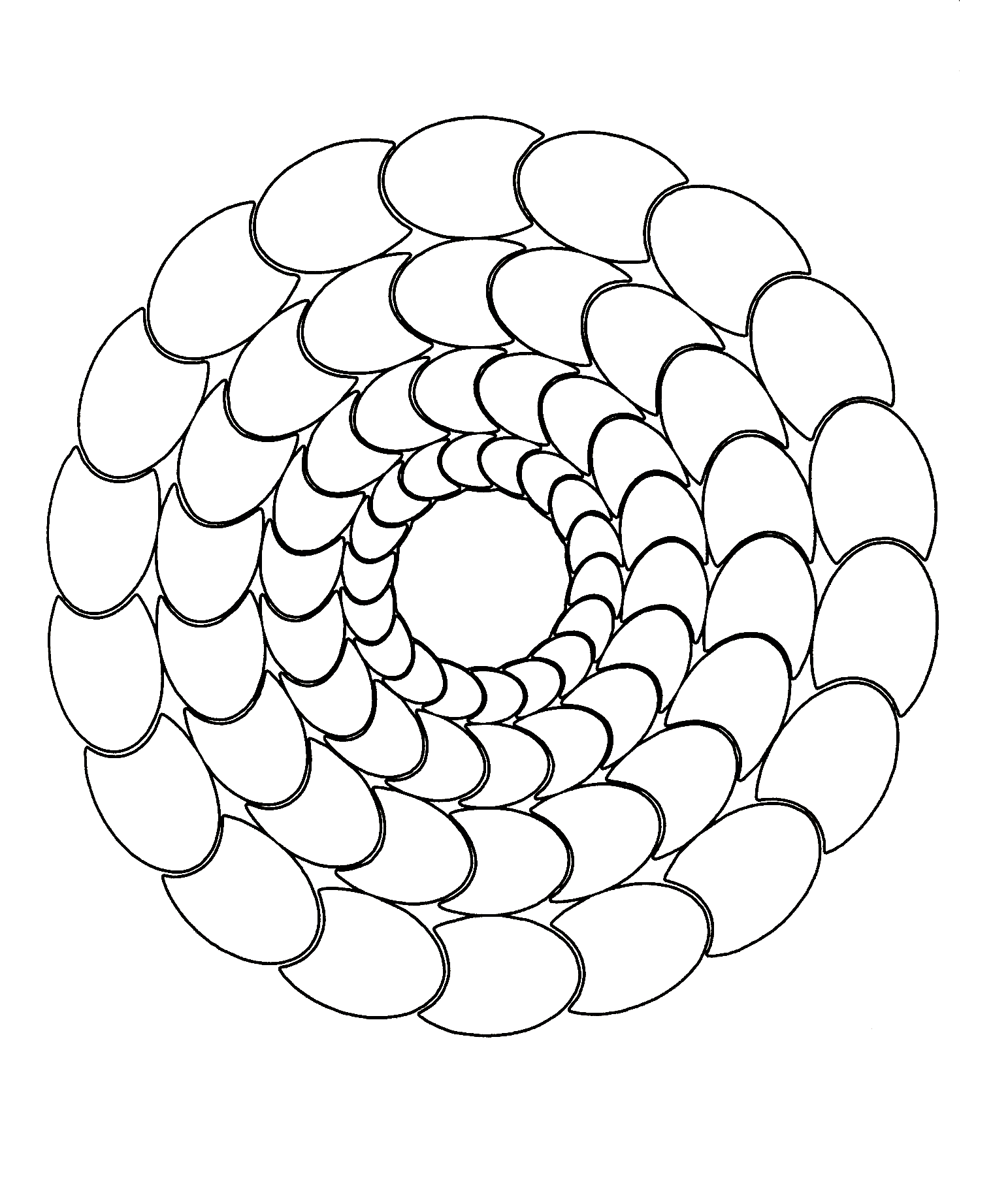 Mandala-un-imprimario-gratuito (38) (Mandala di livello di difficoltà : Normale)