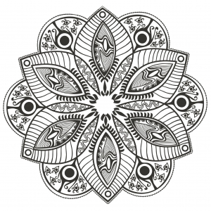 Un-Mandala-fleuri-originale-di-markovka