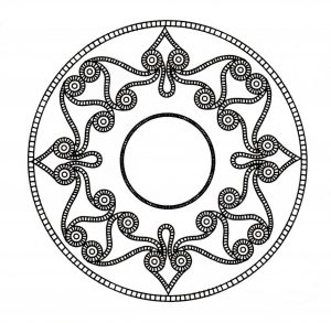 Mandala celtico non troppo difficile