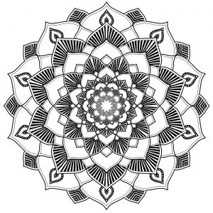 Il mandala perfetto per il relax