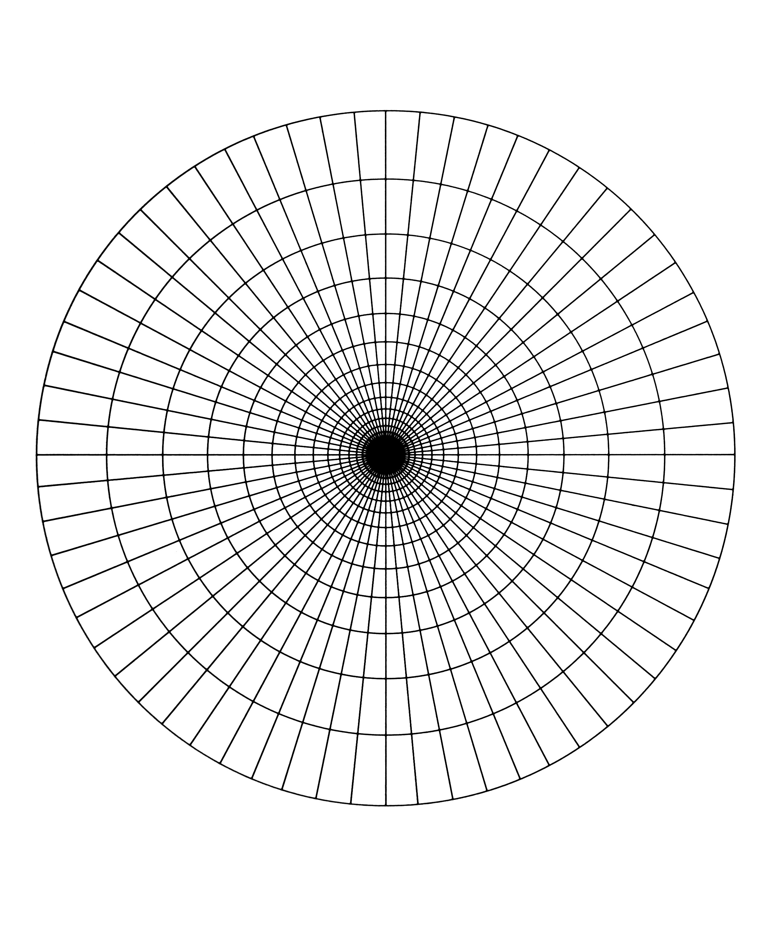 Mandala a colorier motivi geometrici - 12