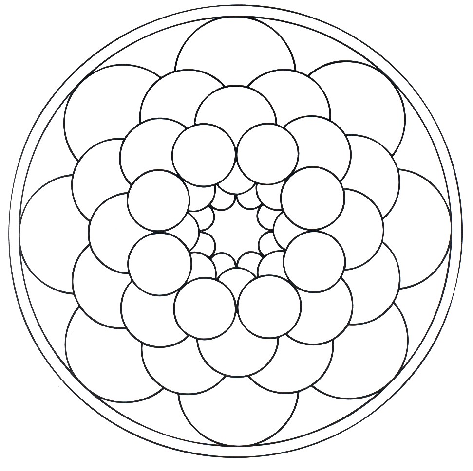 Lasciate che il vostro spirito creativo scelga i colori migliori per dare vita a questo bellissimo Mandala! Questi motivi armoniosi e astratti sono perfettamente integrati in questa graziosa creazione.