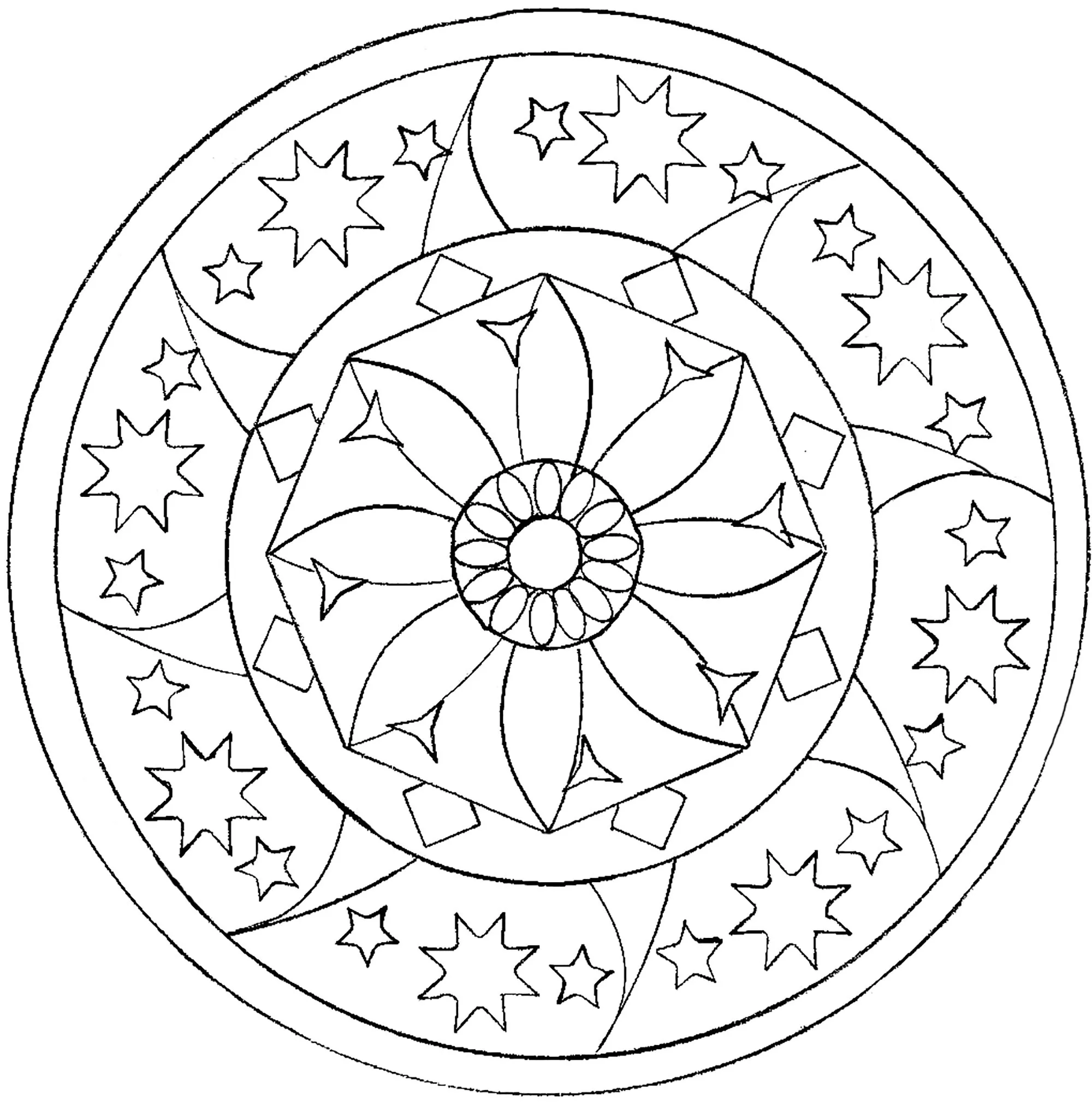 Mandala antistress di Domandala (Zen e anti-stress)