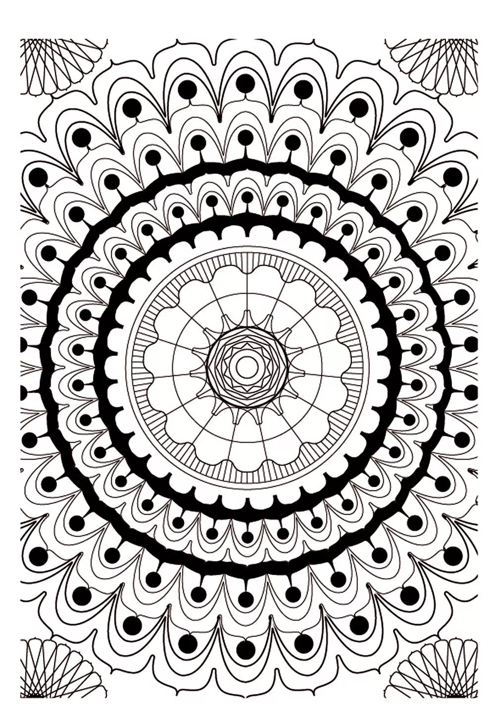 Mandala-a-colorier-zen-relax-gratuit (9) (Zen e anti-stress)