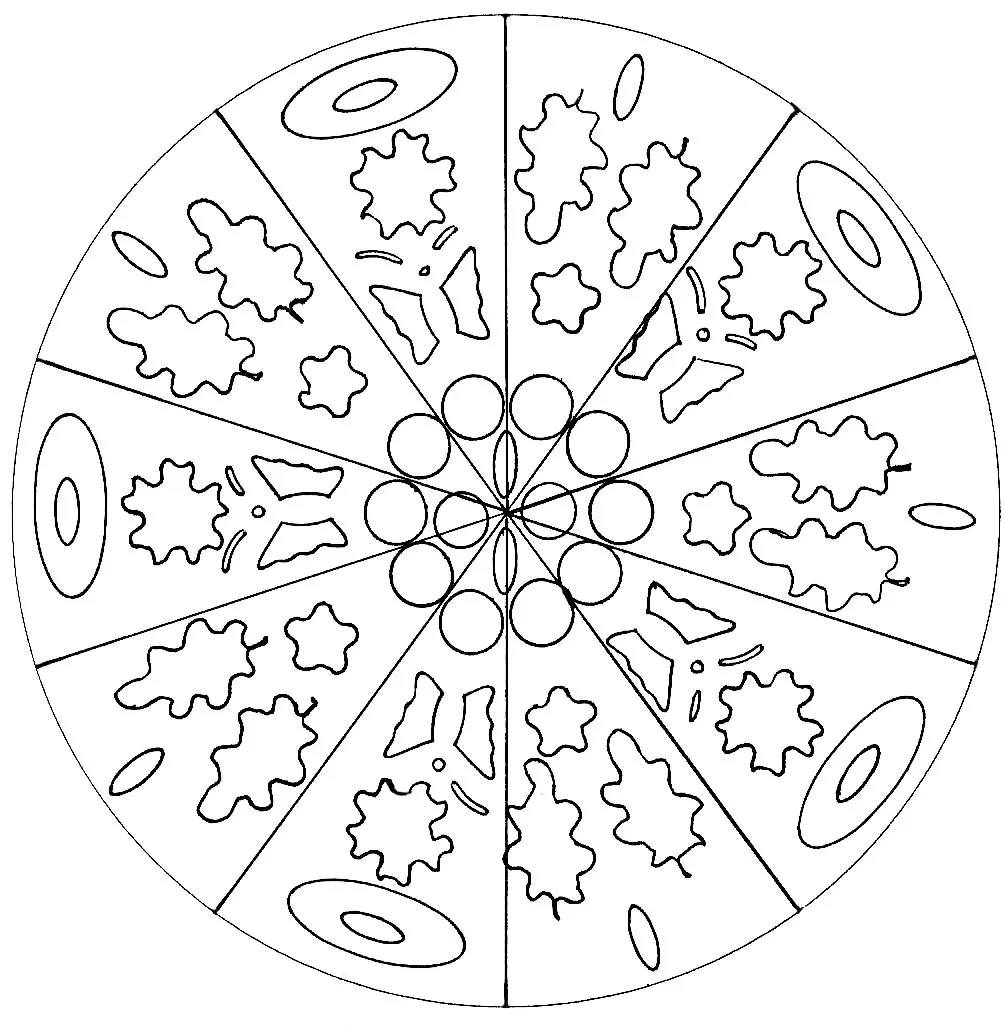 Joli mandala par Domandala (Zen e anti-stress)