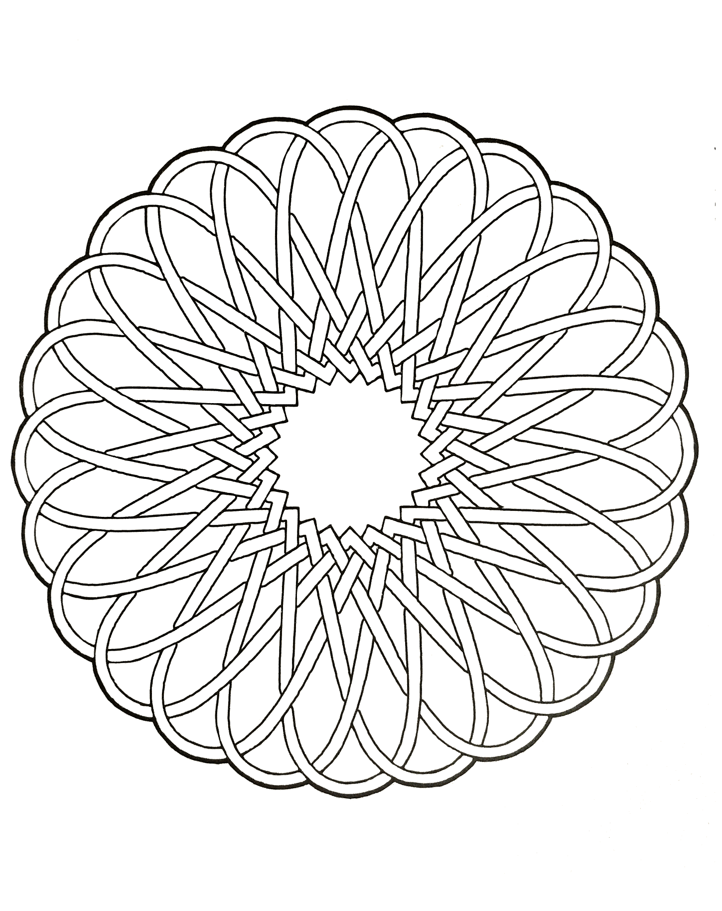 Mandala ipnotico (Zen e anti-stress)