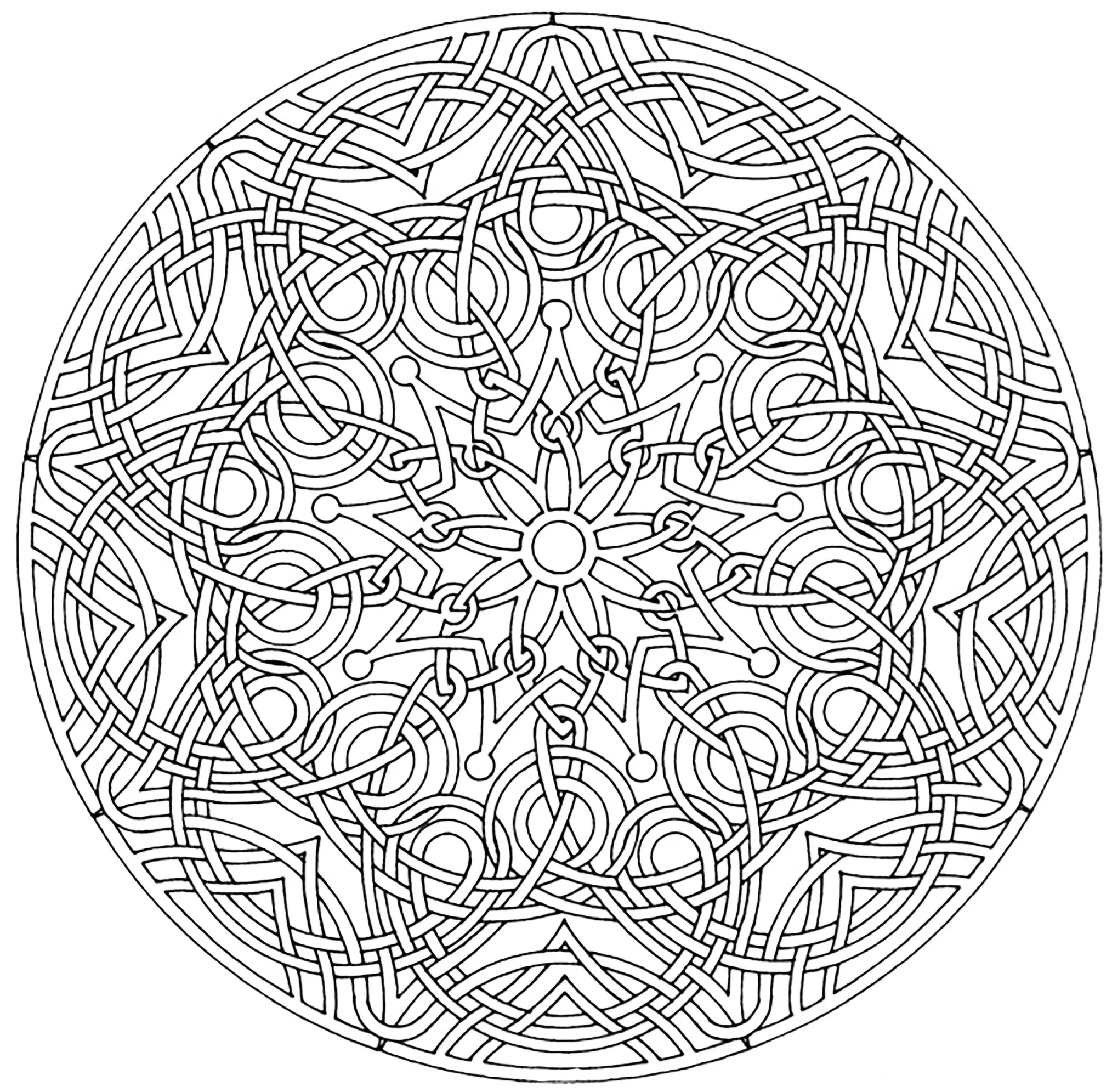 Mandala Zen e antistress (Zen e anti-stress)