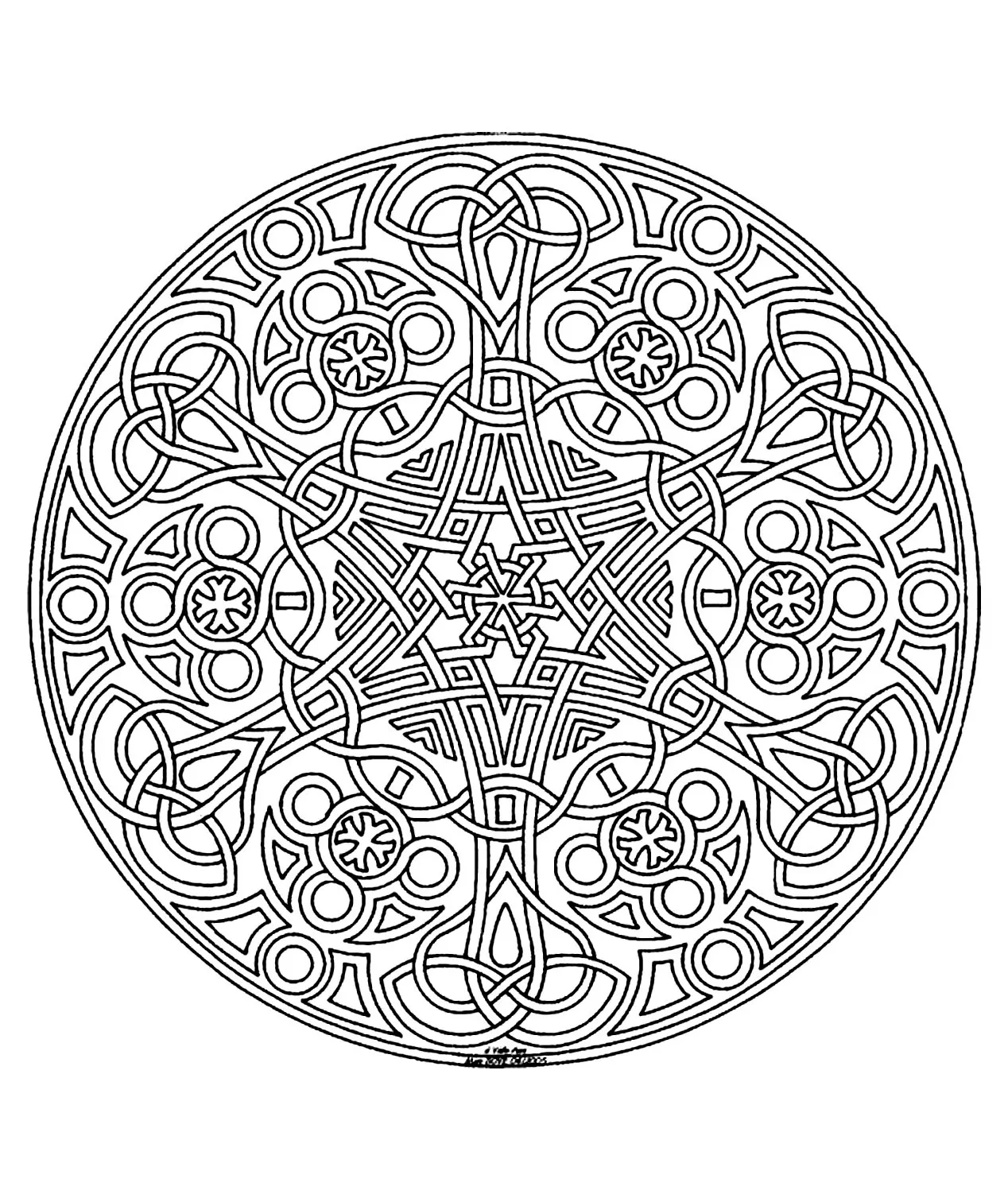 Mandala-a-colorier-zen-relax-gratuit (7) (Zen e anti-stress)