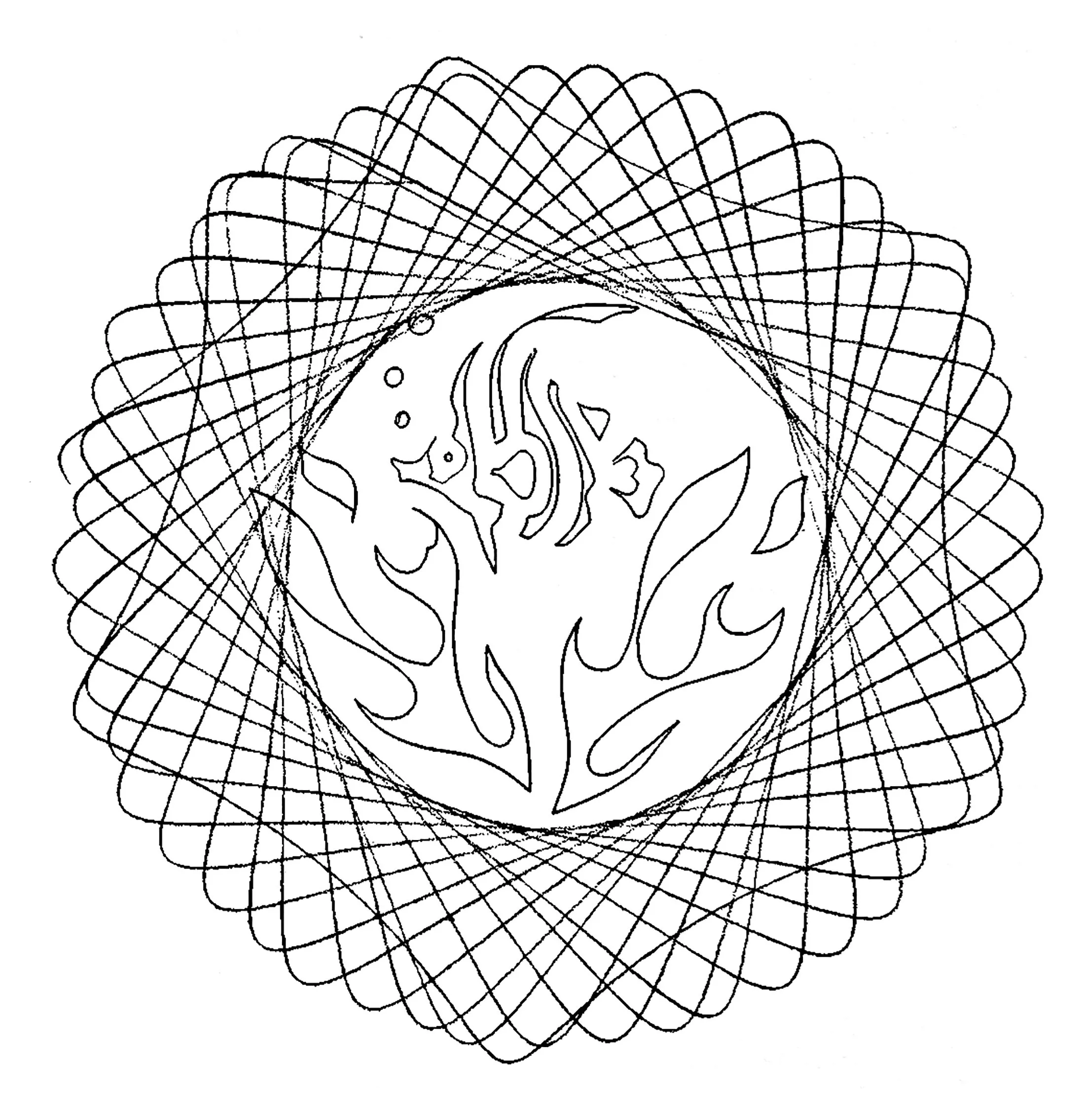 Mandala zen per Domandala (Zen e anti-stress)