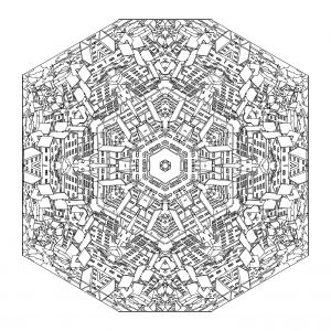 La città del Mandala (Zen e anti-stress)