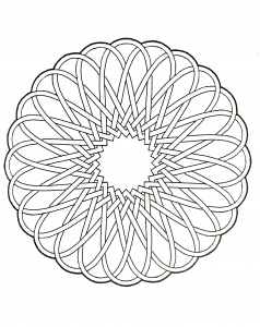 Mandala ipnotico (Zen e anti-stress)