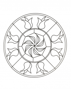 Mandala artistico (Zen e anti-stress)